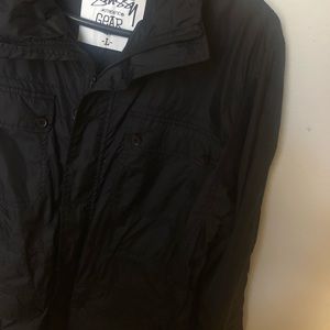STUSSY windbreaker hoodie